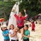 Para atlet selancar nasional maupun internasional akan kembali menjajaki 'keindahan ombak' dalam event WSL Krui Pro QS 5000 tahun 2023 di Kabupaten Pesisir Barat. (foto: ist)
