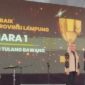 Kabupaten Tulangbawang terpilih menjadi juara pertama kategori stand pameran terbaik dalam GTGN XXVI tahun 2023. (foto: ist)