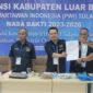 Sekretaris PWI Lampung, Andi Syahputra Panjaitan saat Konferkablub VIII PWI Tulangbawang yang dilaksanakan, di Balai Wartawan H Solfian Akhmad Kota Bandarlampung, Kamis (15/06/2023). (foto: ist)
