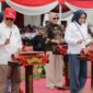 Ketua Umum PMI Pusat, Jusuf Kalla bersama Ketua PMI Lampung saat pembukaan Jumbara) PMR IX Tingkat Nasional tahun 2023, di Kabupaten Lampung Selatan (Lamsel), Selasa (04/07/2023). (foto: ist)