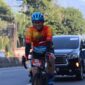 Sekdaprov Lampung, Fahrizal Darminto mengikuti lomba Pedalpedia Pornas Korpri XVI 2023, di Kota Semarang Provinsi Jawa Tengah, Sabtu (15/07/2023). (foto: ist)