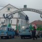 DPP Pematank saat melakukan aksi demo di Kejati Lampung, terkait dugaan korupsi dana hibah KONI, beberapa waktu lalu. (foto: dok/inisil.id)