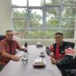 Ketua DPC PDIP Bandarlampung, Wiyadi bersama Sekretaris DPD PDIP Lampung, Sutono. (foto: ist)