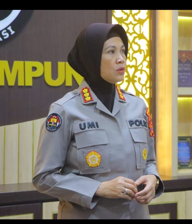 Kabid Humas Polda Lampung, Kombes Pol Umi Fadilah Astutik. (foto: ist)