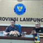 Ketua DPD Granat Lampung, Tony Eka Candra saat kunjungan di kantor BNN, Rabu (23/08/2023). (foto: ist)