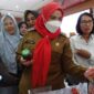 Walikota Eva Dwiana saat peringatan Hari Koperasi ke-76 dan UMKM ke-7, di Gedung Semergou Pemkot Bandarlampung, Selasa (15/08/2023). (foto: ist)