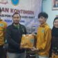 Kabid Binpres KONI Lampung, Candra Kurniawan bersama Tim Sepatu Roda Pra PON 2023. (foto: ist)