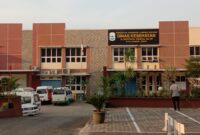 Kantor Dinas Kesehatan Kabupaten Lampung Selatan. (foto: dok/inisial.id)