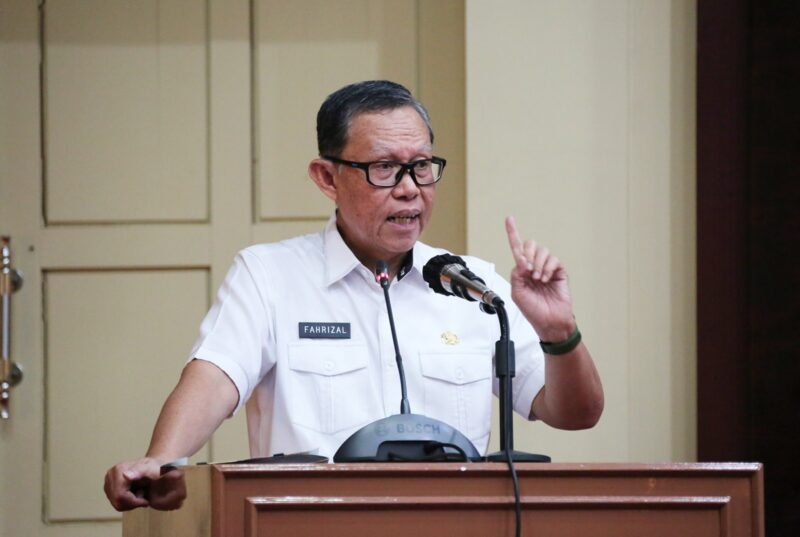 Sekdaprov Lampung, Fahrizal Darminto. (foto: ist)