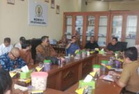 Komisi I DPRD Bandarlampung hearing dugaan pelanggaran yang dilakukan pengelola Kafe-Restoran Angel Wings, Selasa (19/12/2023). (foto: Azroni)
