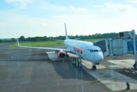 Maskapai Lion Air melayani rute penerbangan Lampung, Yogyakarta dan Bali dari Bandara Raden Intan II Kabupaten Lampung Selatan. (foto: ist)