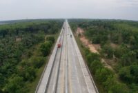 Jalan Tol Terbanggi Besar-Pematang Panggang-Kayu Agung. (foto: ist)