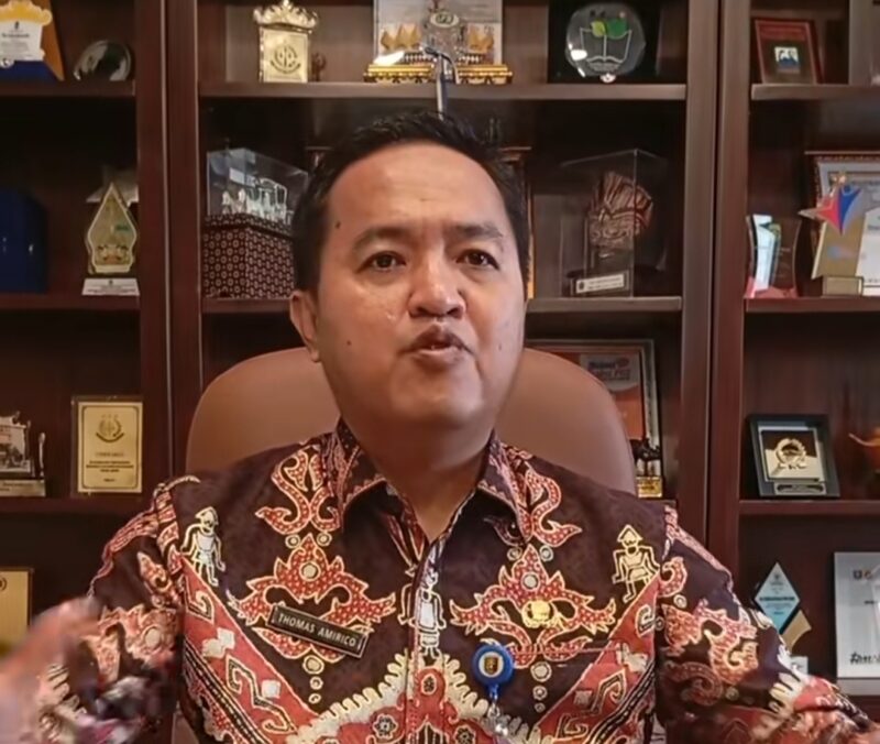 Kadisdikbud Provinsi Lampung, Thomas Amirico. (foto: ist)