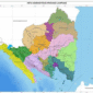 Peta wilayah Provinsi Lampung. (foto: ist)