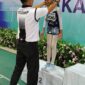 Janeeta Pramudita Izzati, atlet Lampung yang mendapat medali perak di Kejurnas  
Gymnastics Jakarta Open 2025. (foto: ist)