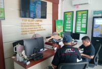 DPD JPKP Kabupaten Pesisir Barat, resmi laporkan BBWS-MS ke Kejati Lampung, Senin (22/09/2025). (foto: dok/inisial.id)