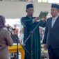Bupati Elfianah saat melantik Budiman Jaya sebagai Sekda Kabupaten Mesuji, Rabu (03/09/2025). (foto: ist)