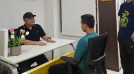RLH, terpidana korupsi dana PNPM yang menjadi buronan berhasil diamankan Tim Intelijen Kejati Lampung. (foto: ist)