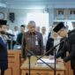 Sekdaprov, Marindo Kurniawan saat pelantikan pejabat administrator, Rabu (11/02/2026). (foto: istimewa)