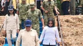 Wamenham RI, Donny Ermawan bersama Wamen PU Diana Kusuma Astuti, dan Bupati Mesuji Elfiana Khamami, Rabu (11/02/2026). (foto: istimewa)
